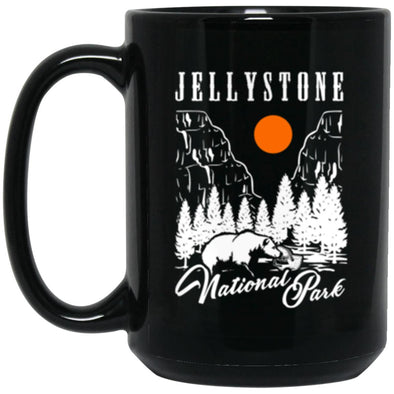 Jellystone National Park Black Mug 15oz (2-sided)