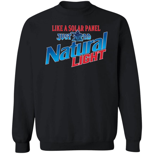 Just Add Natural Light Crewneck Sweatshirt