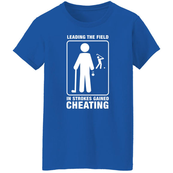 Strokes Gained Cheating Ladies Cotton Tee