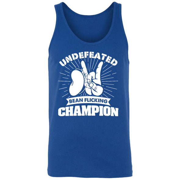 Undefeated Bean Flicking Champ Tank Top