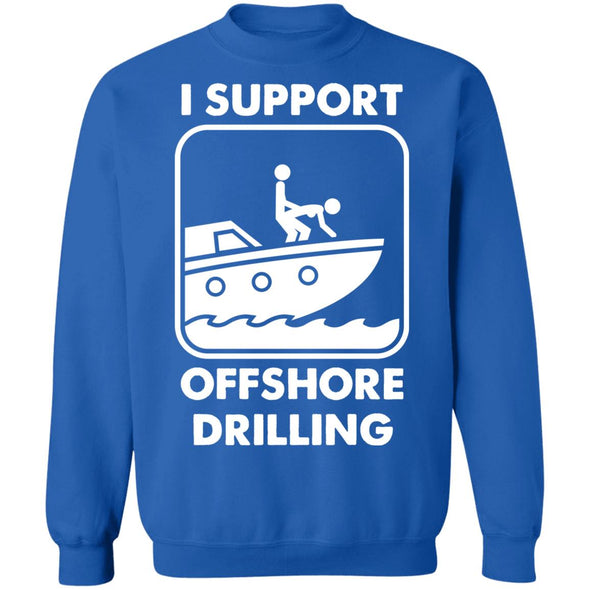 Offshore Drilling Crewneck Sweatshirt