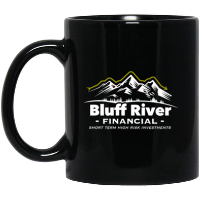 Bluff River Financial Black Mug 11oz (2-sided)