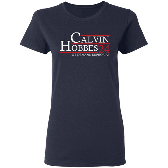 Calvin Hobbes 24 Ladies Cotton Tee