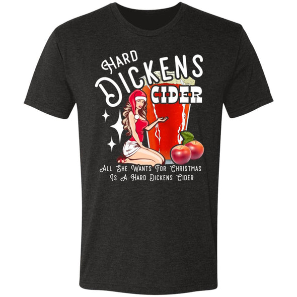 Dickens Cider Christmas Premium Triblend Tee