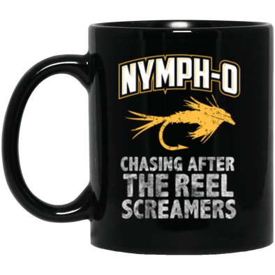Nympho Screamer Black Mug 11oz (2-sided)