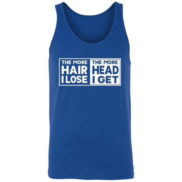 Less Hair, More Head Tank Top