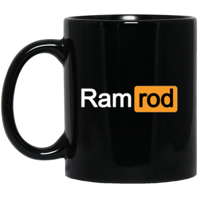 Ramrod Black Mug 11oz (2-sided)