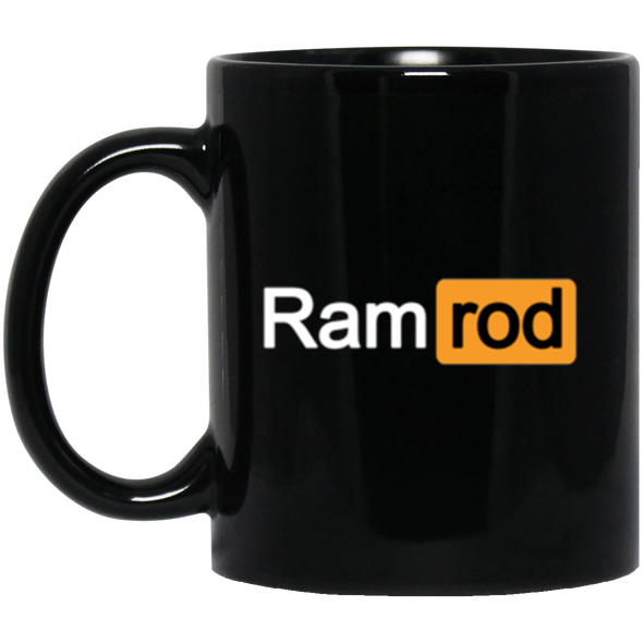 Ramrod Black Mug 11oz (2-sided)