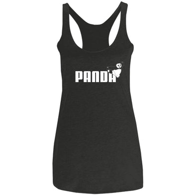 Panda Puma Ladies Racerback Tank