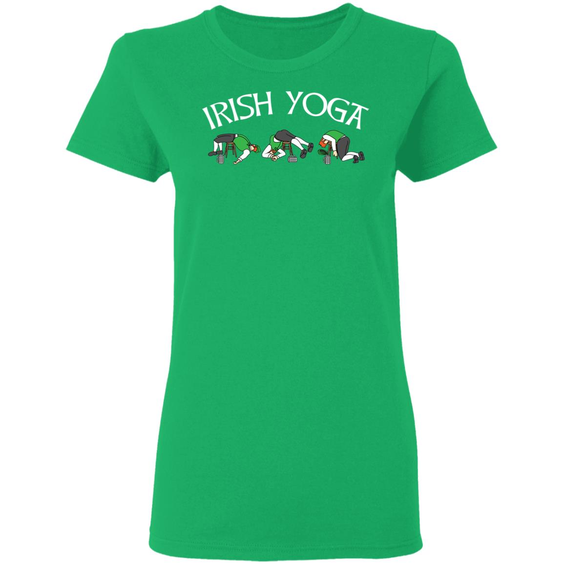 Irish Yoga Ladies Cotton Tee – The Dude's Threads