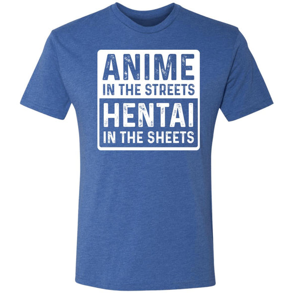 Anime Streets Hentai Sheets Premium Triblend Tee