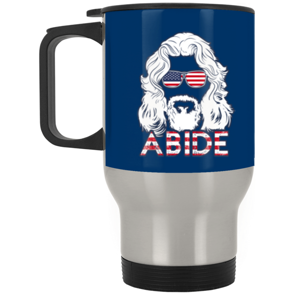 USA Abide Steel Travel Mug (2-sided)