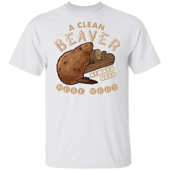 Clean Beaver Cotton Tee