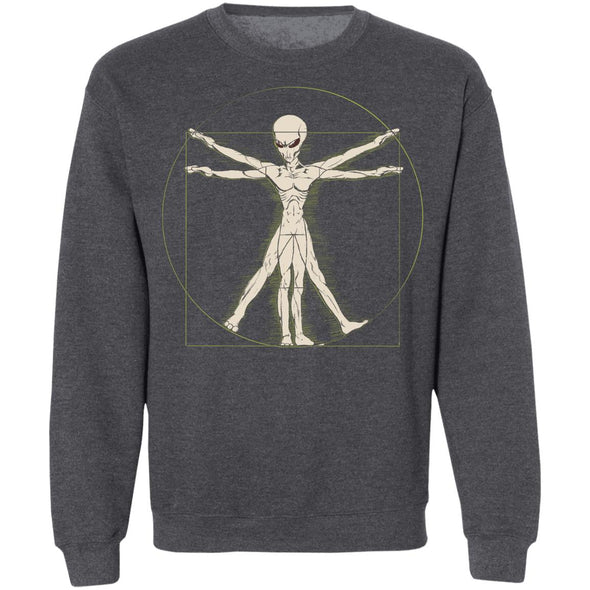 Vitruvian Alien Crewneck Sweatshirt