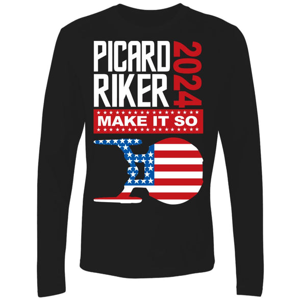 Picard Riker 2024 Premium Long Sleeve