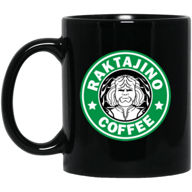 Raktajino Coffee Black Mug 11oz (2-sided)