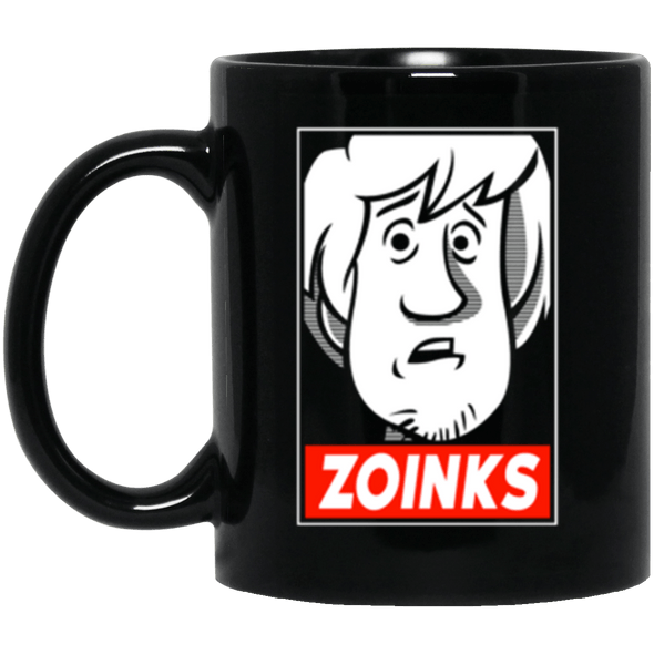 Zoinks Black Mug 11oz (2-sided)