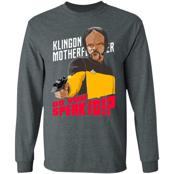 Klingon Motherfucker Long Sleeve