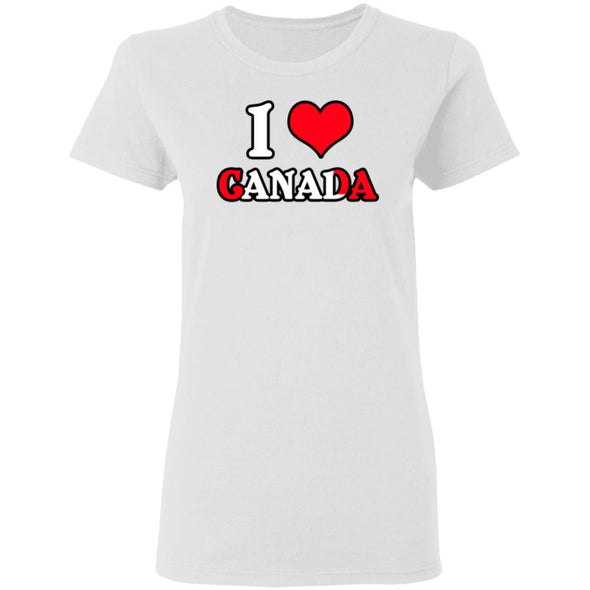 Love Canada Ladies Cotton Tee
