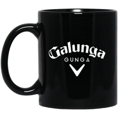 Gunga Galunga Black Mug 11oz (2-sided)