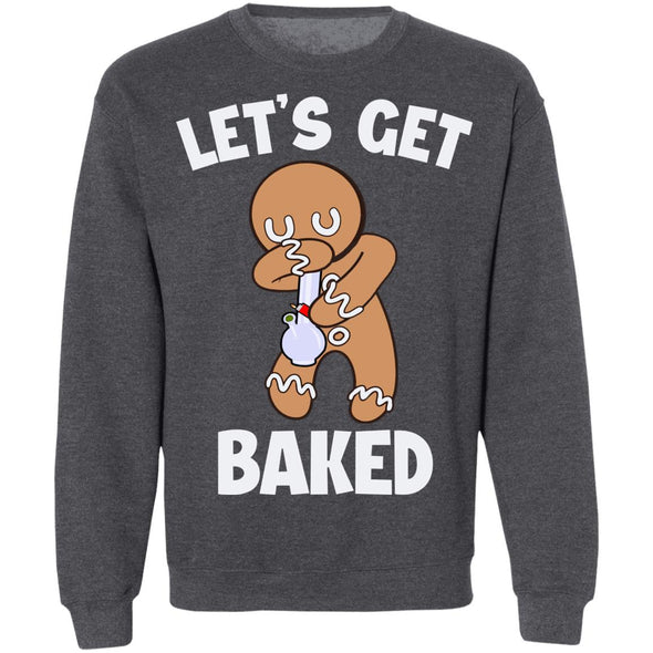 Get Baked Christmas Crewneck Sweatshirt