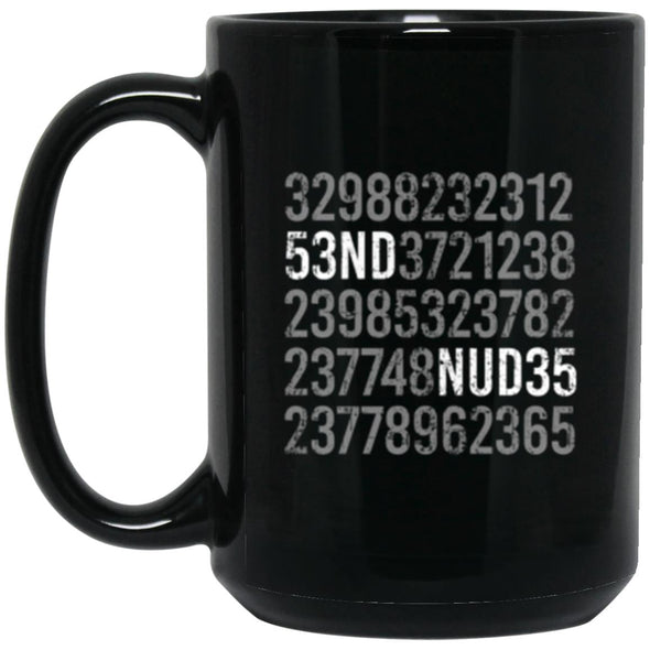 Send Nudes Black Mug 15oz (2-sided)