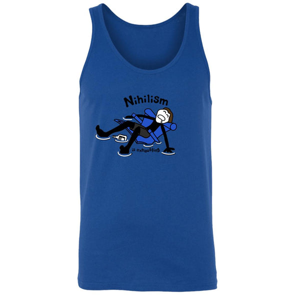 Nihilism is exhausting Tank Top