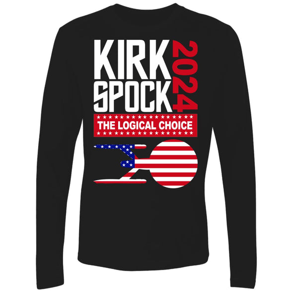 Kirk Spock 2024 Premium Long Sleeve