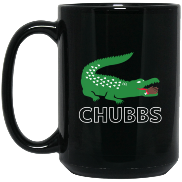 Chubbs Black Mug 15oz (2-sided)