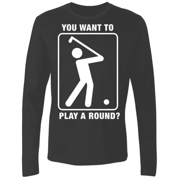 Play A Round Premium Long Sleeve