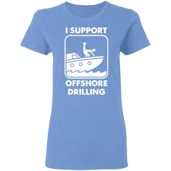Offshore Drilling Ladies Cotton Tee