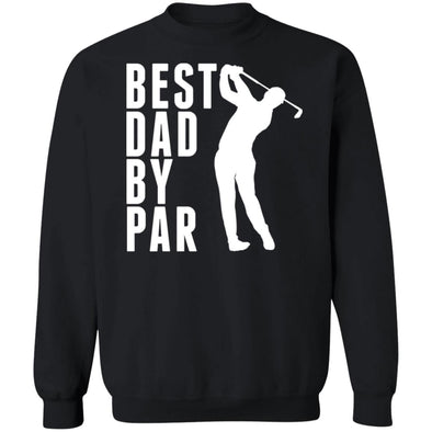 Best Dad By Par Crewneck Sweatshirt