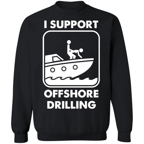 Offshore Drilling Crewneck Sweatshirt