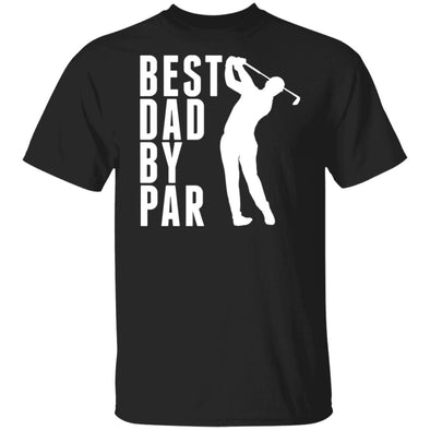 Best Dad By Par Cotton Tee