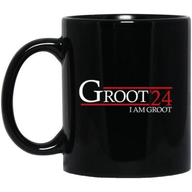 Groot 24 Black Mug 11oz (2-sided)