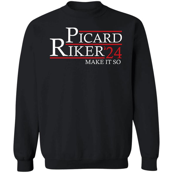 Picard Riker 24 Crewneck Sweatshirt