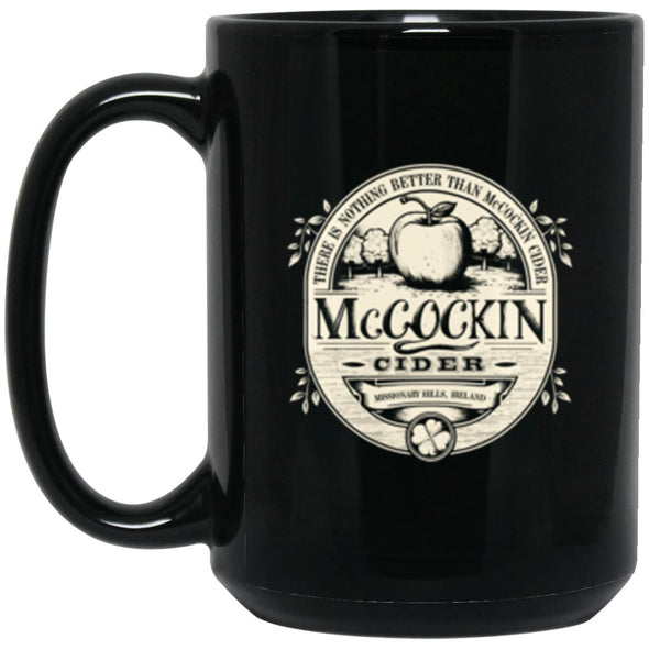 McCockin Cider Black Mug 15oz (2-sided)