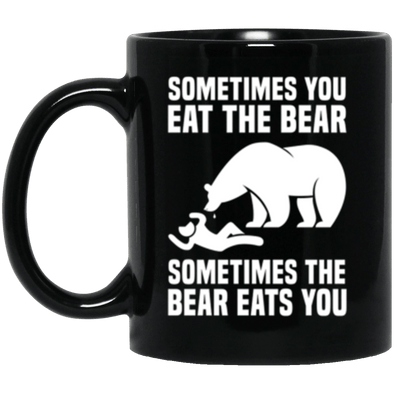 The Bear Black Mug 11oz (2-sided)