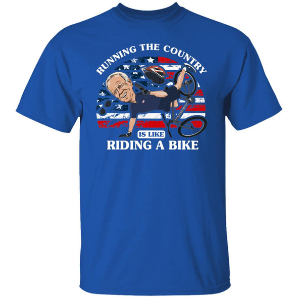 Biden Biking Cotton Tee