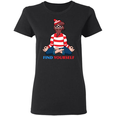 Find Yourself Ladies Cotton Tee