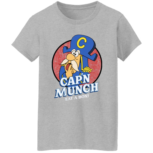 Cap'n Munch Ladies Cotton Tee