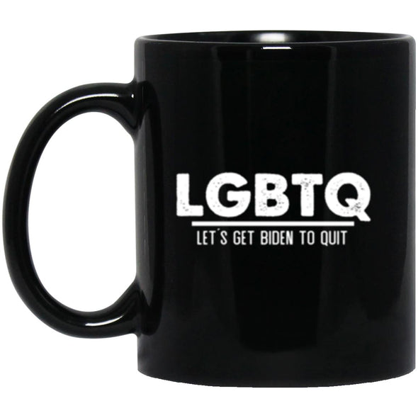 LGBTQ Black Mug 11oz (2-sided)