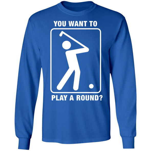 Play A Round Long Sleeve