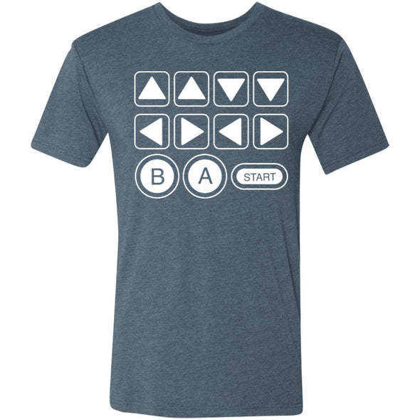 The Konami Code Premium Triblend Tee