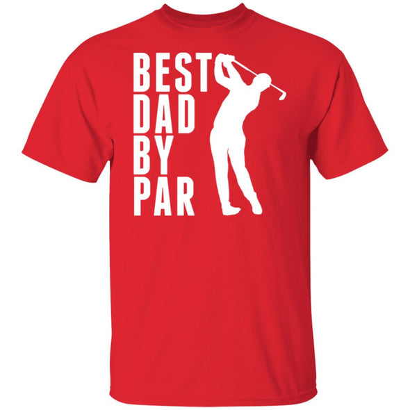 Best Dad By Par Cotton Tee