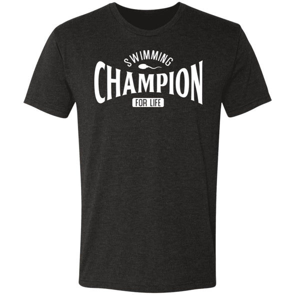 Swimming Champion Premium Triblend Tee