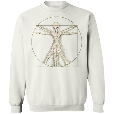 Vitruvian Alien Crewneck Sweatshirt
