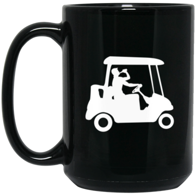 Bev Cart Black Mug 15oz (2-sided)