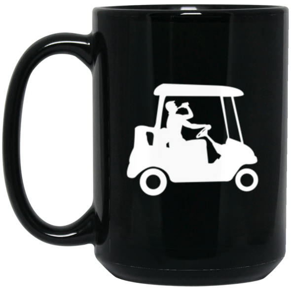 Bev Cart Black Mug 15oz (2-sided)