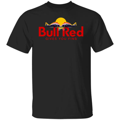 Bull Red Cotton Tee